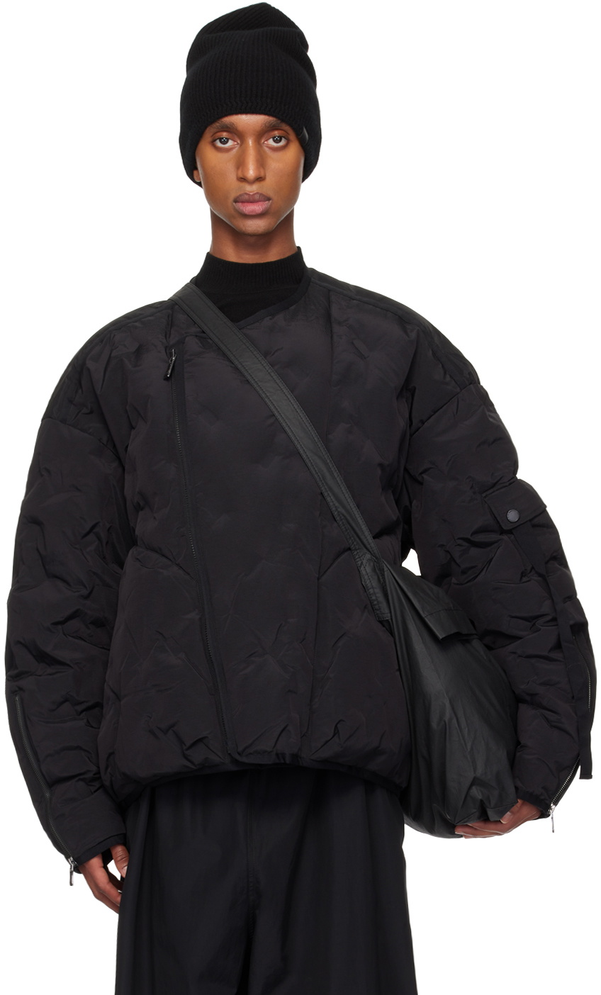 A.A. SPECTRUM Azyr ダウンジャケット A. A. Spectrum Black Azyr Down Jacket A. A. Spectrum