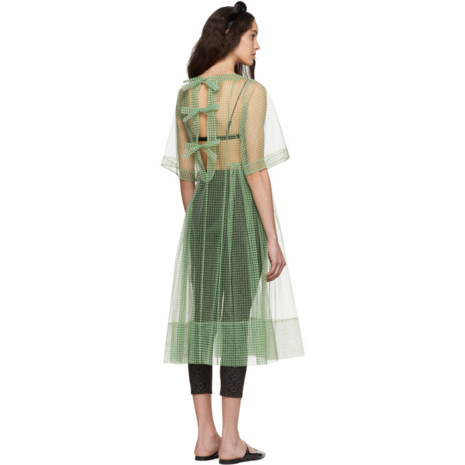 Molly Goddard Green Blessing Dress Molly Goddard