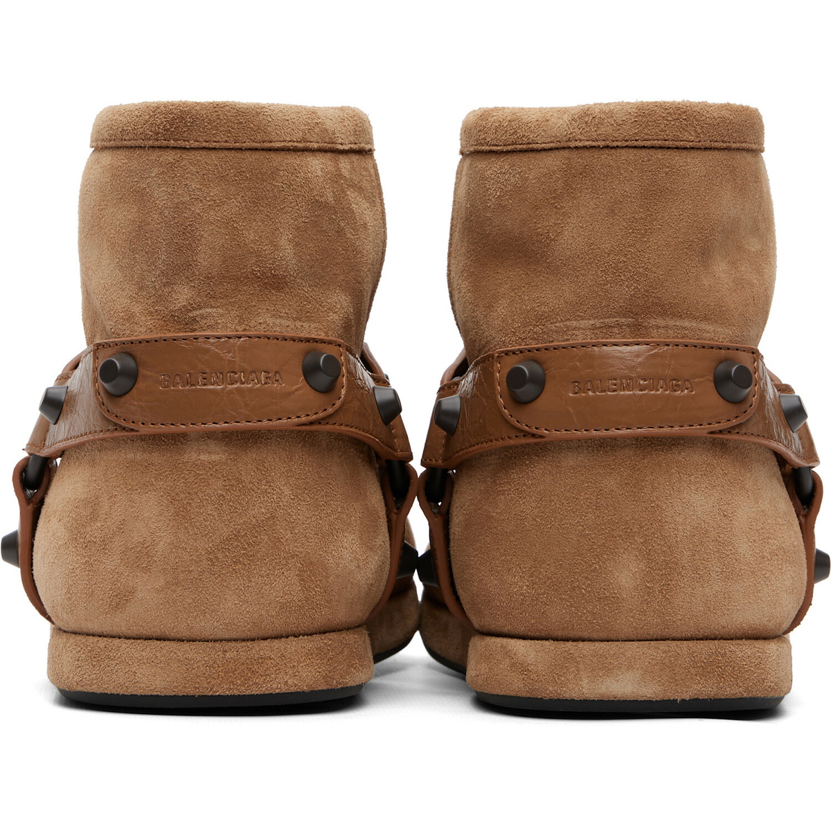 Balenciaga Tan Alaska Soft Boots