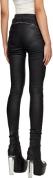 Rick Owens Black Gary Leather Pants