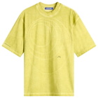 A-COLD-WALL* Men's Frequency T-Shirt in Yellow Citronelle