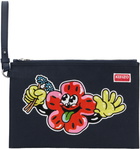 Kenzo Navy Kenzo Paris 'BOKE Boy' Pouch