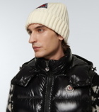 Moncler - Ribbed-knit virgin wool beanie