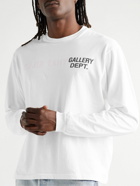 Gallery Dept. - ATK Reversible Logo-Print Cotton-Jersey T-Shirt - White