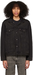 Levi's Black Faded Denim Jacket
