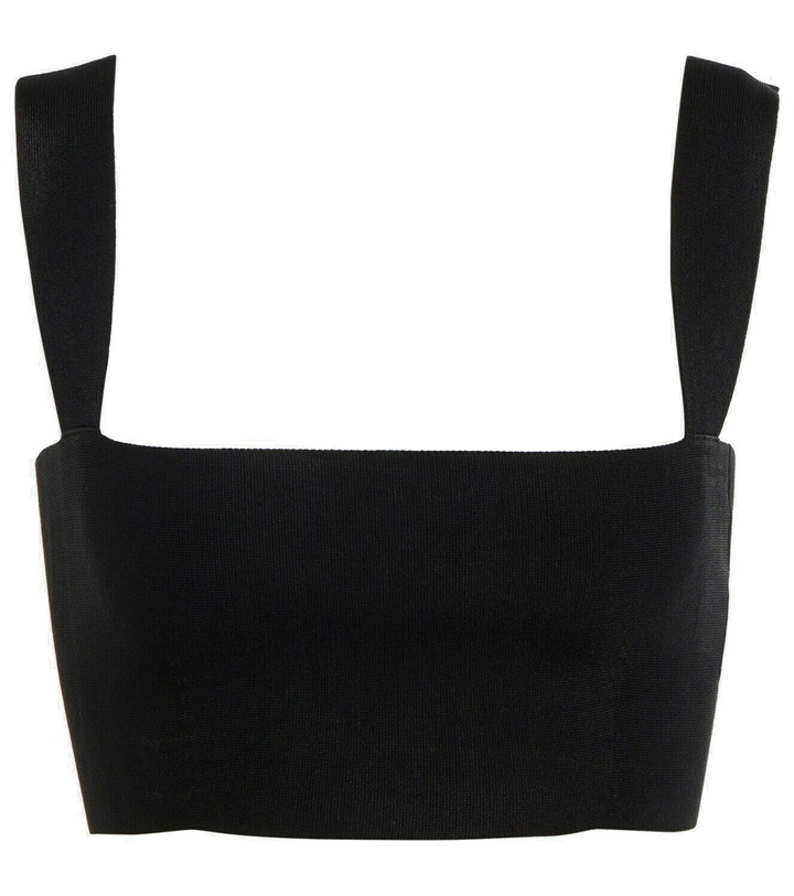 Photo: Victoria Beckham - Body square-neck sports bra