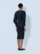 Pleats Please Issey Miyake Pleated Midi Dress