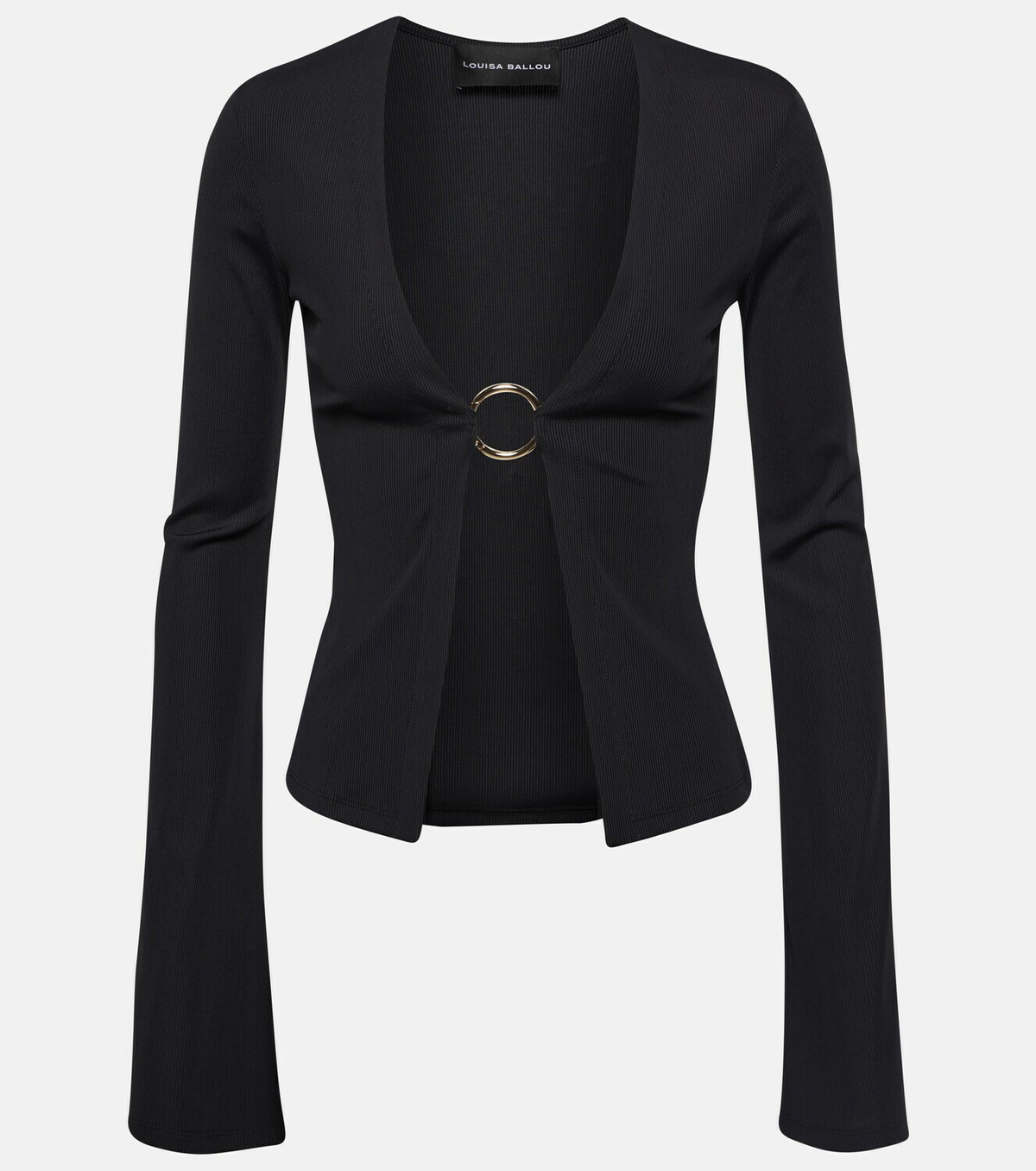 Louisa Ballou Cotton-blend cardigan