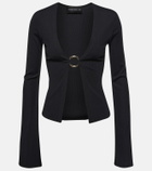 Louisa Ballou Cotton-blend cardigan