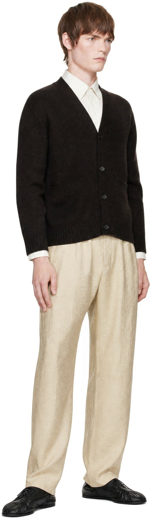 LISA YANG Brown Wilson Cardigan
