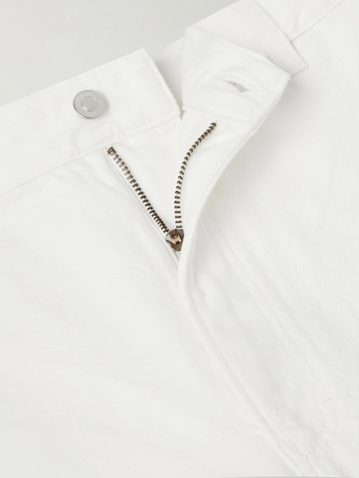 Jeanerica - Genua Straight-Leg Cotton-Blend Jeans - White