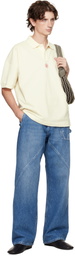 JW Anderson Blue Twisted Workwear Jeans