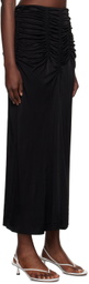 BITE Black Sirene Maxi Skirt