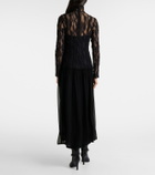 Ulla Johnson Sybil lace and chiffon maxi dress