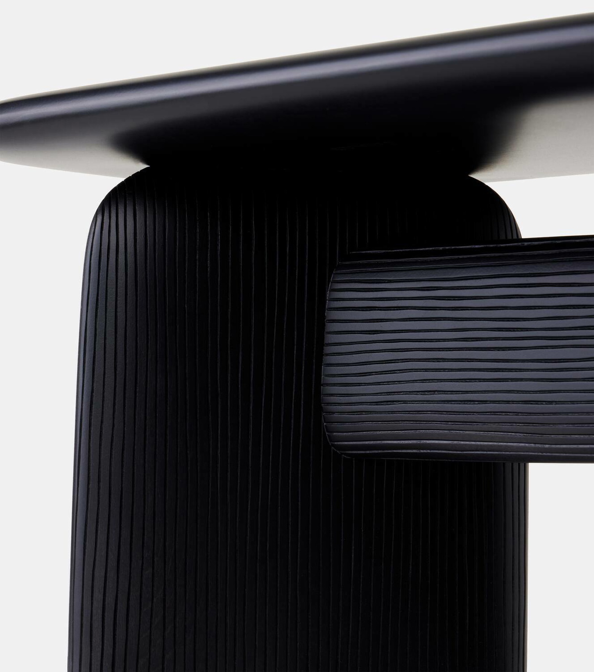 Zanat Stonehenge wood stool by Ludovica and Roberto Palomba