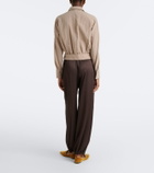 Vince Crinkled plissé balloon pants