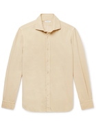 Boglioli - Cutaway-Collar Cotton-Corduroy Shirt - Neutrals