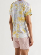 Jungmaven - Baja Tie-Dyed Hemp and Organic Cotton-Blend Jersey T-Shirt - Yellow