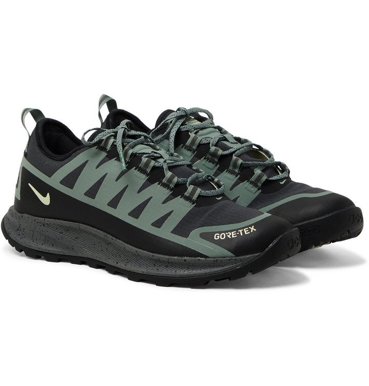 Photo: NIKE - ACG Air Nasu GORE-TEX and Ripstop Hiking Sneakers - Black