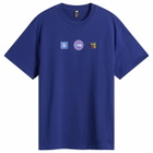 The North Face Men's Explorer Badges Relaxed T-Shirt in Bold Blue