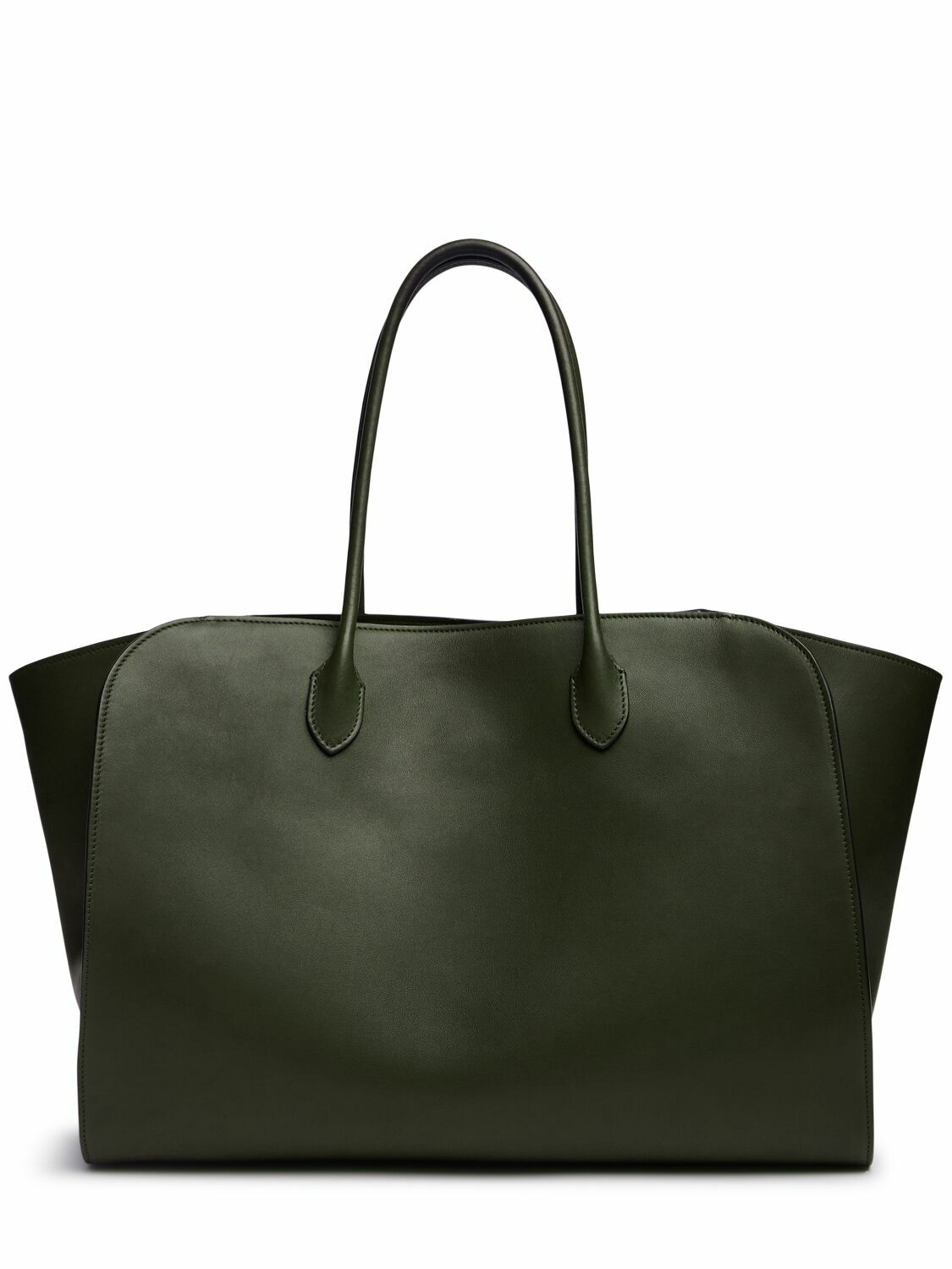 トートバッグ THE ROW Marlo 17 tote bag Marlo 17 Bag Tan in Leather – The Row