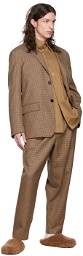 Marni SSENSE Exclusive Brown Wool Blazer