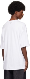 Lownn White Signature Crewneck T-shirt