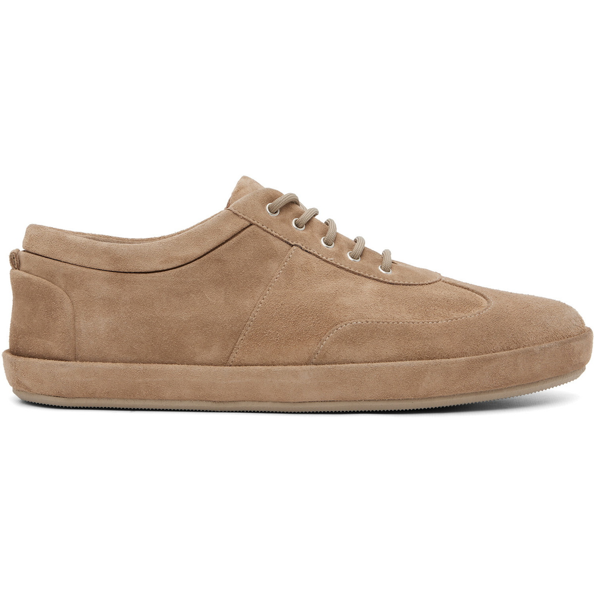 Marsèll Beige Scatopelle Suede Sneakers