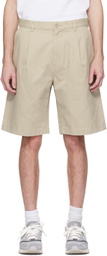 Reigning Champ Beige Cotton Chino Sophomore Relaxed 10 Shorts