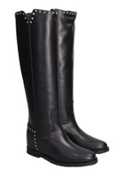 Via Roma 15 In Black Leather