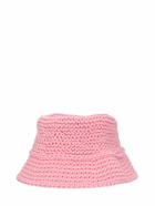 JW ANDERSON - Cotton Crochet Bucket Hat