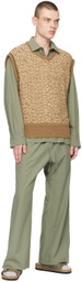 XENIA TELUNTS Green Restful Trousers