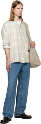 OUR LEGACY Beige Sling Bag