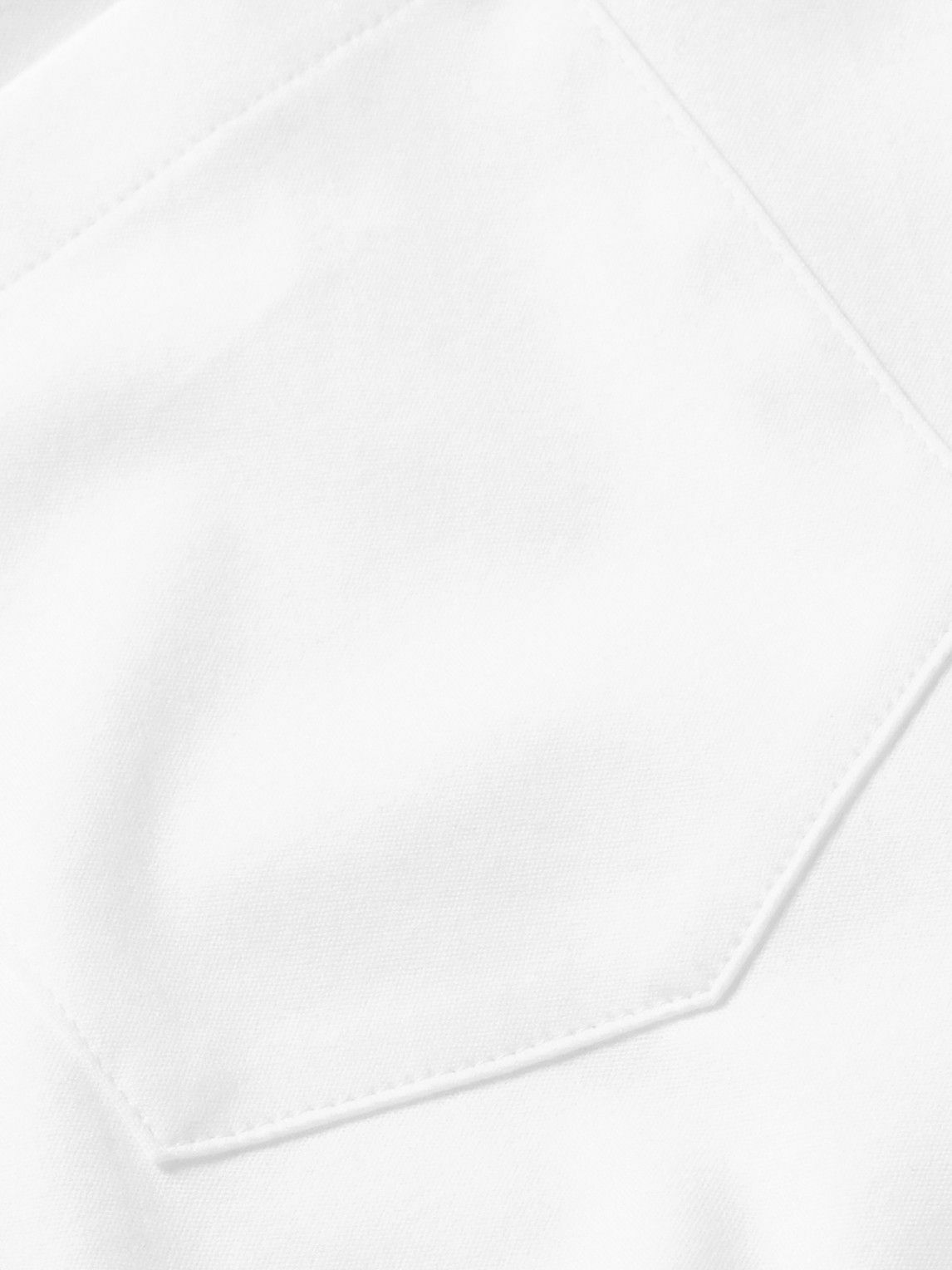 Brunello Cucinelli Men's Cotton Shirt White