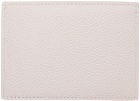 Thom Browne Pink Leather Card Holder