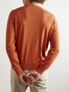 Canali - Cotton Sweater - Orange