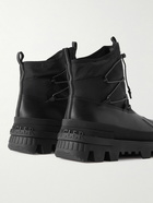 Moncler - Mallard Nylon and Leather Boots - Black