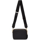 Versace Jeans Couture Black Faux-Leather Camera Bag