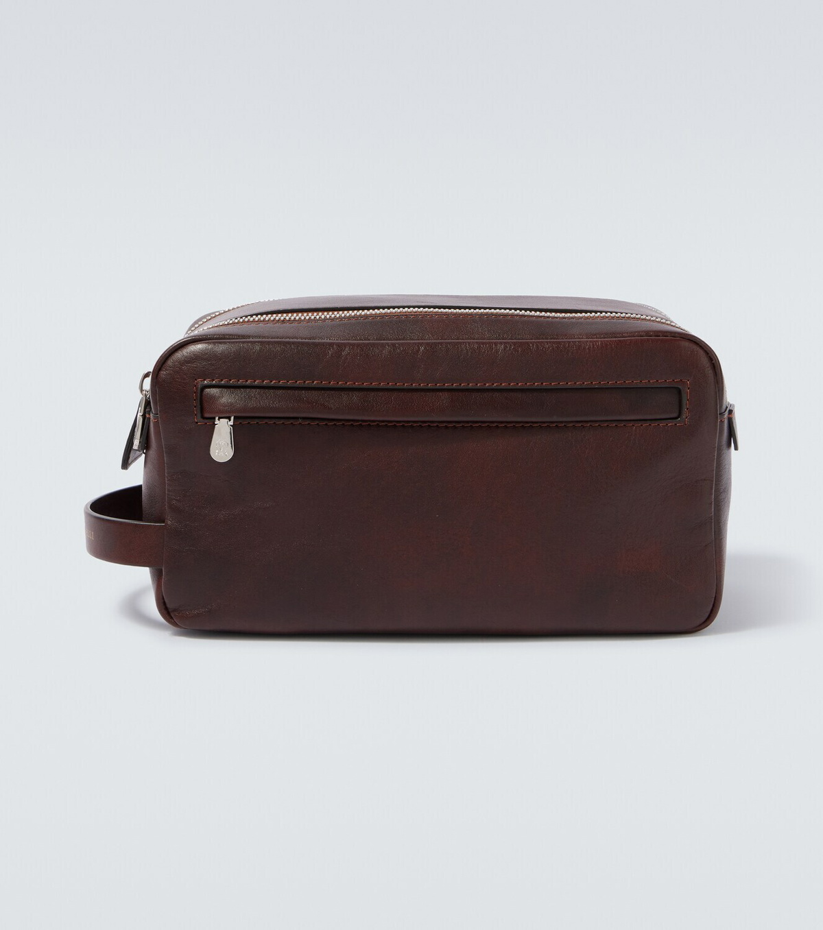 Brunello Cucinelli Leather toiletry bag