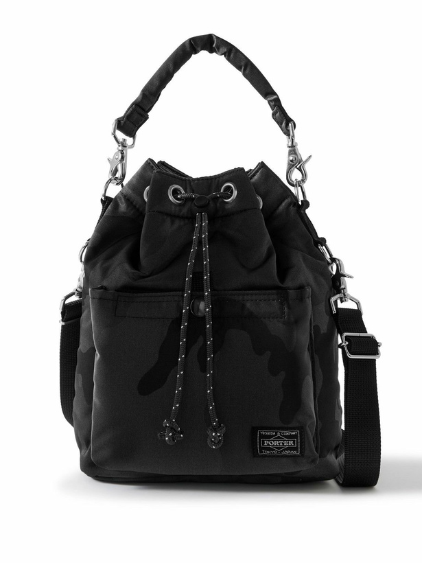 Photo: Porter-Yoshida and Co - Balloon Sac Camouflage-Print Nylon-Twill Bucket Bag