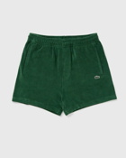 Lacoste Men's Regular Fit Terry Knit Paris Shorts Green - Mens - Casual Shorts