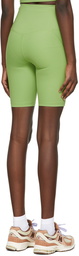 Girlfriend Collective Green Recycled Polyester Sport Shorts