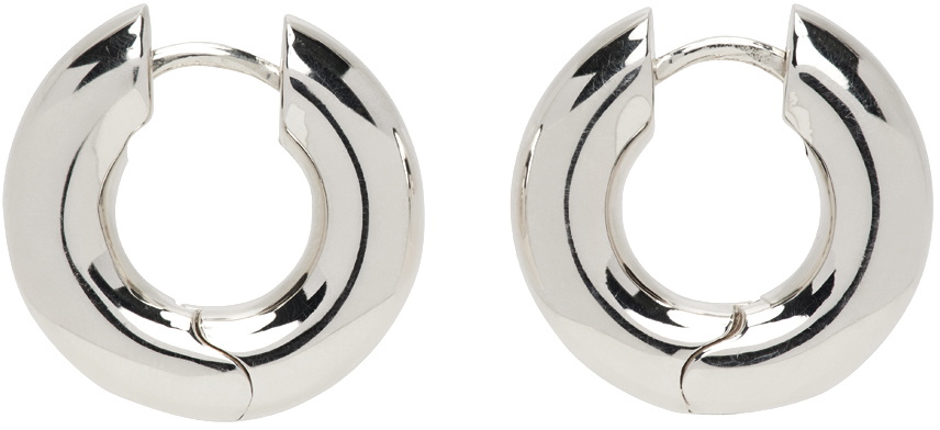 Sophie Buhai Silver Tiny Bagel Earrings