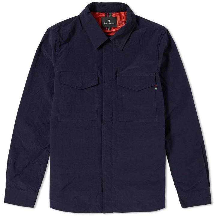 Photo: Paul Smith Micro Ripstop Shirt Jacket Blue