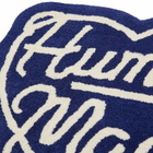 Human Made Men's Heart Rug in Blue 