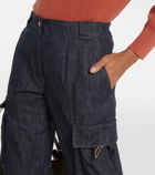 Brunello Cucinelli Low-rise cargo jeans