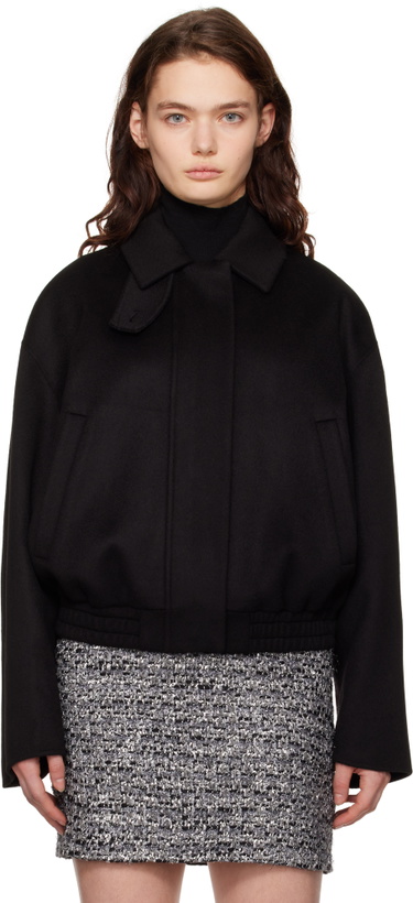 Photo: Juun.J Black Handmade Wool Jacket