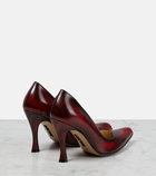 Loewe Comic leather pumps