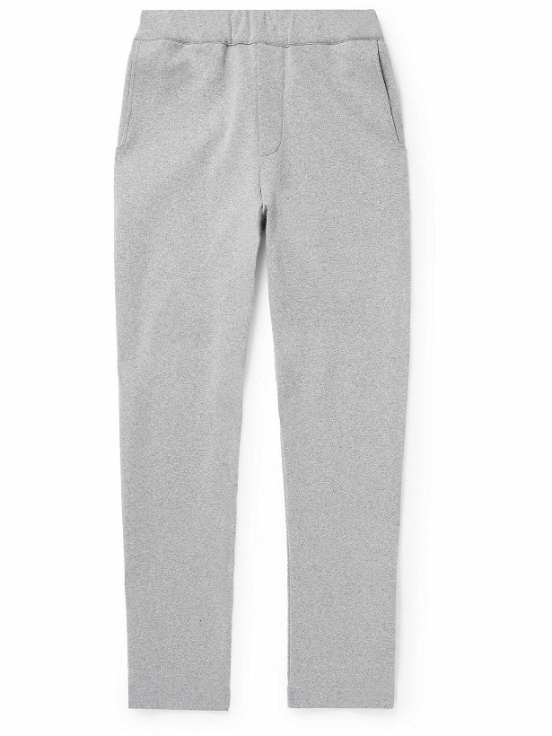 Photo: Hanro - Smartwear Tapered Organic Cotton-Blend Jersey Sweatpants - Gray