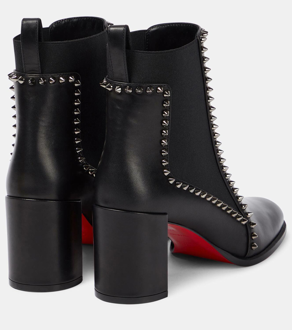 Christian Louboutin Out Line Spikes leather ankle boots Christian Louboutin